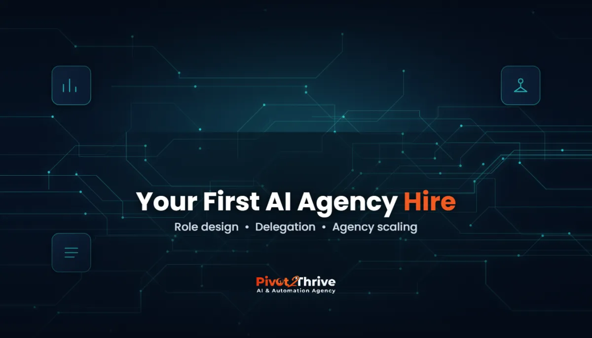 How to hire your first AI agency employee in Australia — role design and delegation guide
