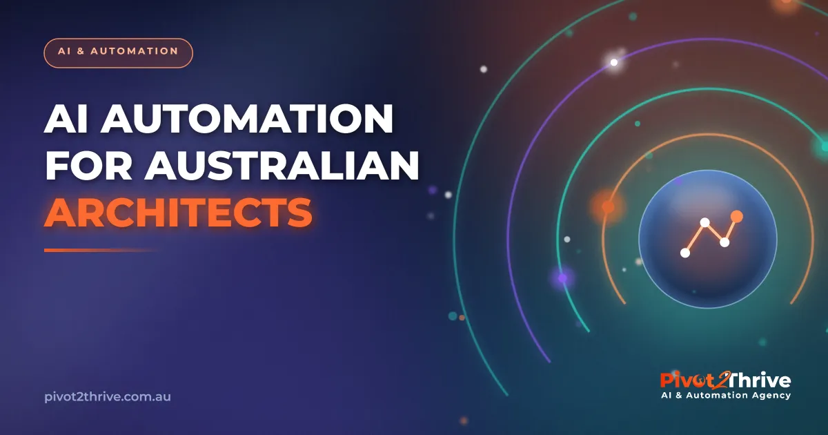 AI automation managing project enquiries for an Australian architecture practice