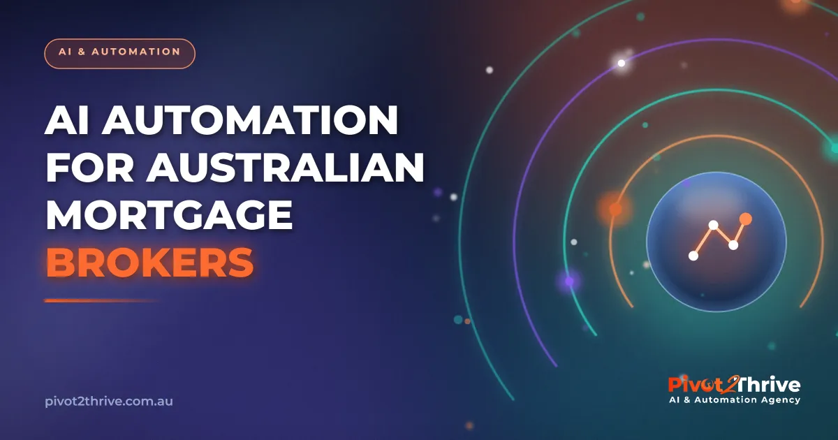 AI automation workflow for an Australian mortgage broking business