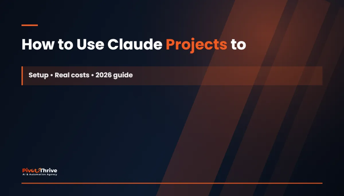 claude projects tutorial — Pivot 2 Thrive