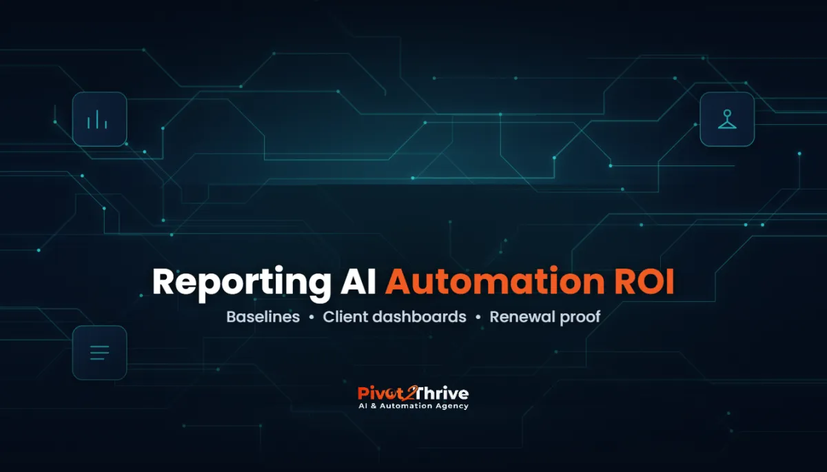 How to Report AI Automation ROI to Clients (2026 Guide)