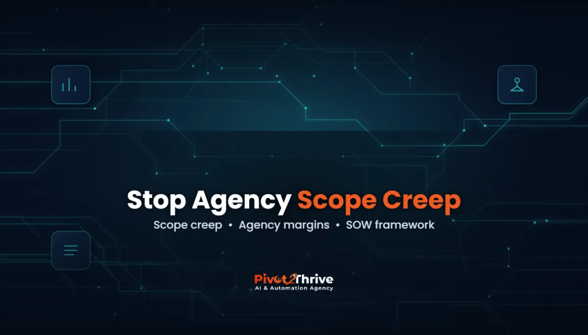 AI agency scope creep prevention framework for Australian automation agencies