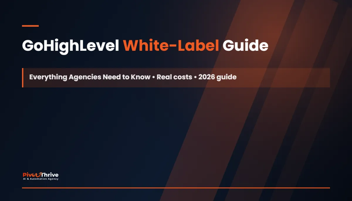 GoHighLevel white label guide for agencies