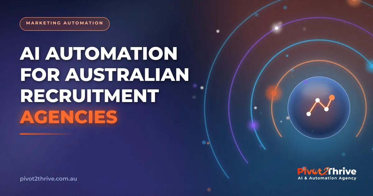 AI automation pipeline for an Australian recruitment agency