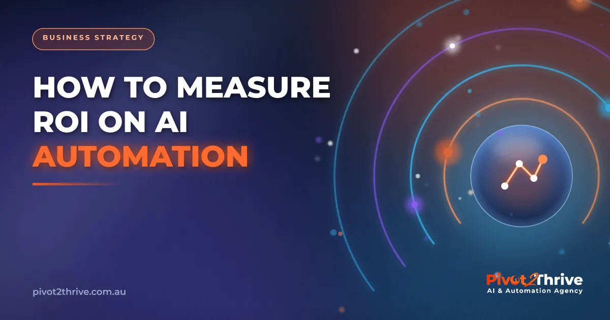 Measuring ROI on AI automation for an Australian business