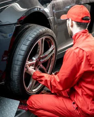 Demo Auto Repair Tires and wheel balancing ​service image