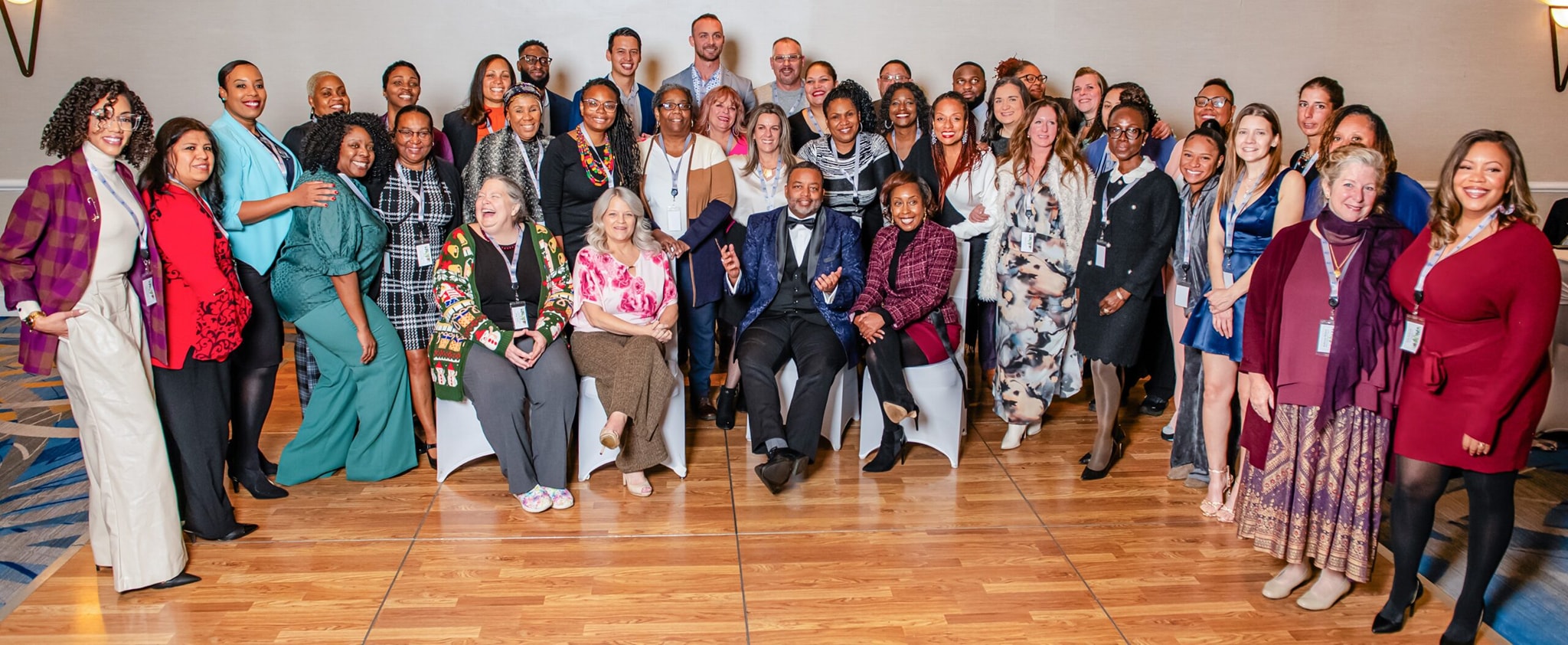 Modern glass skyscrapers in a city skyline