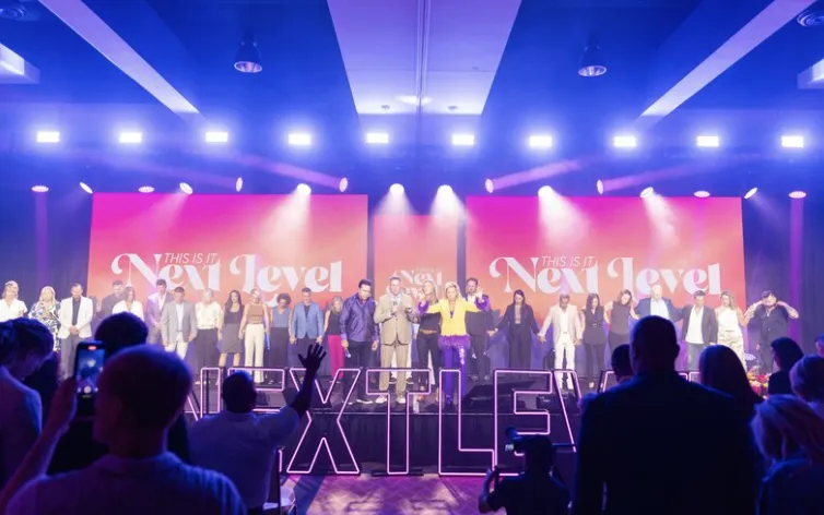 brown cardboard box with yellow light