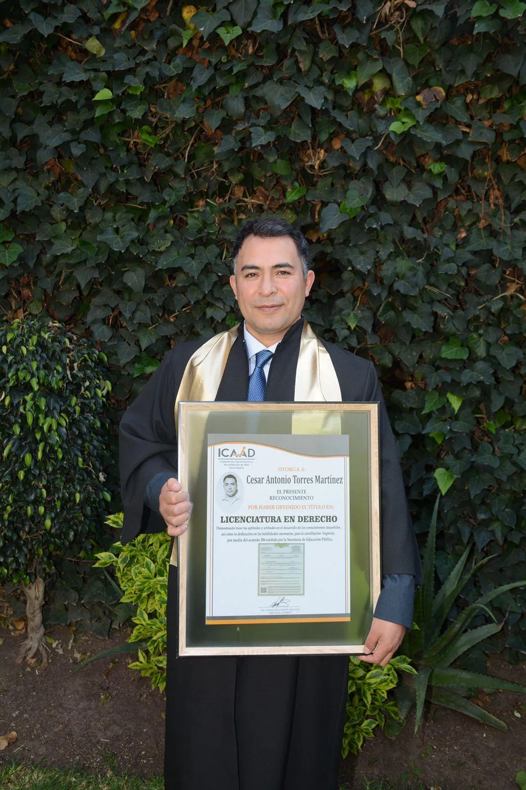 Ceremonia de titulación ICAAD