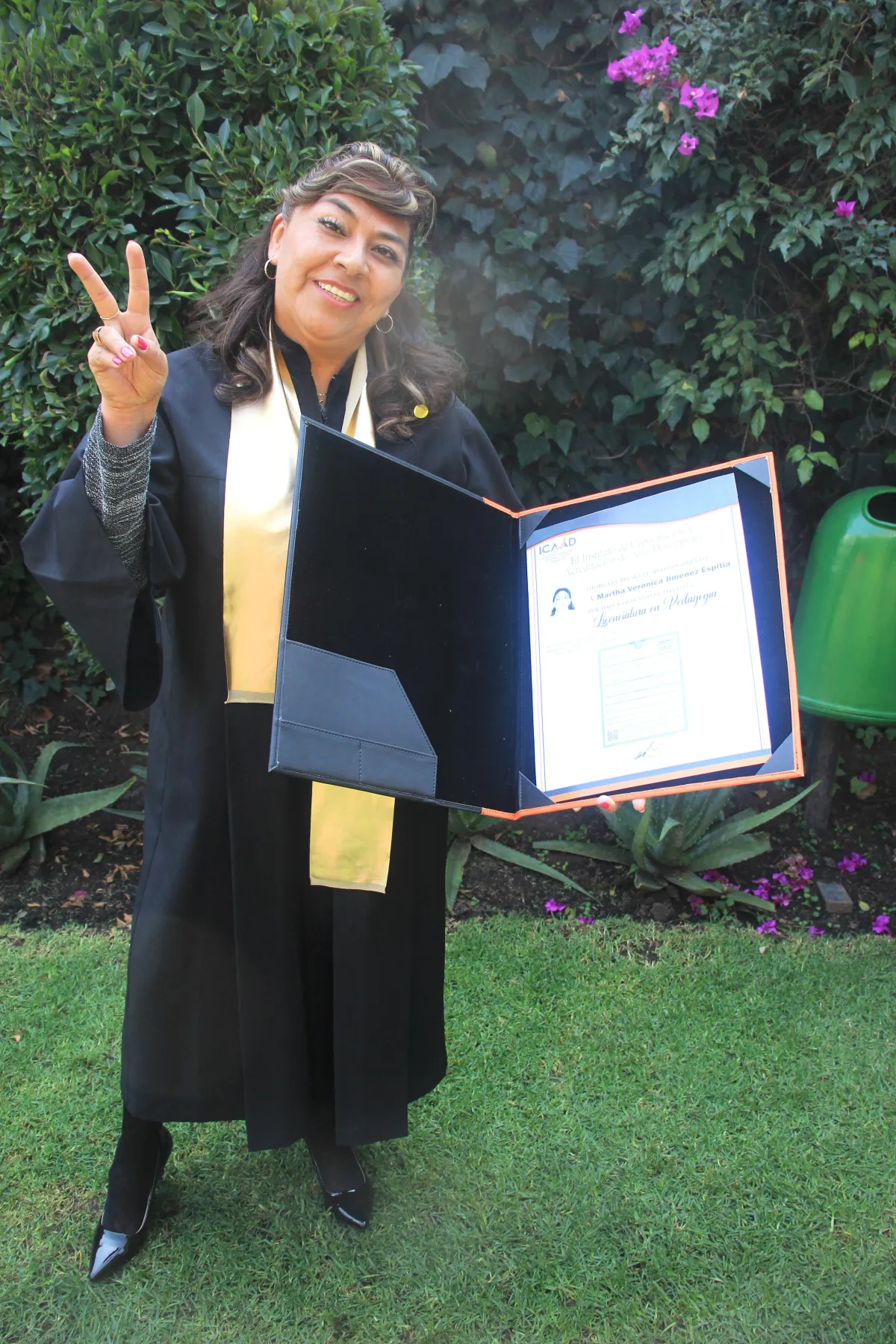 Ceremonia de titulación ICAAD