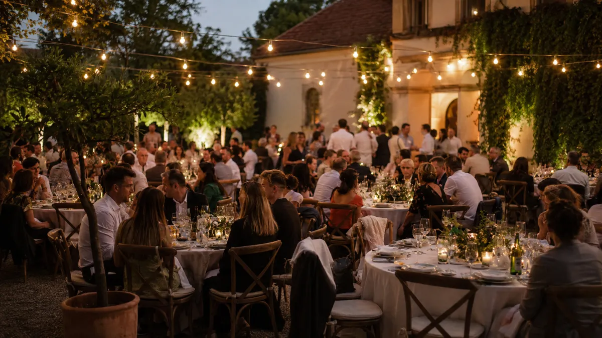 Nuntă intimă cu buget mic în România — decor elegant simplu cu lumânări