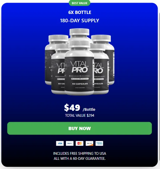 VitalPro 6 Bottles