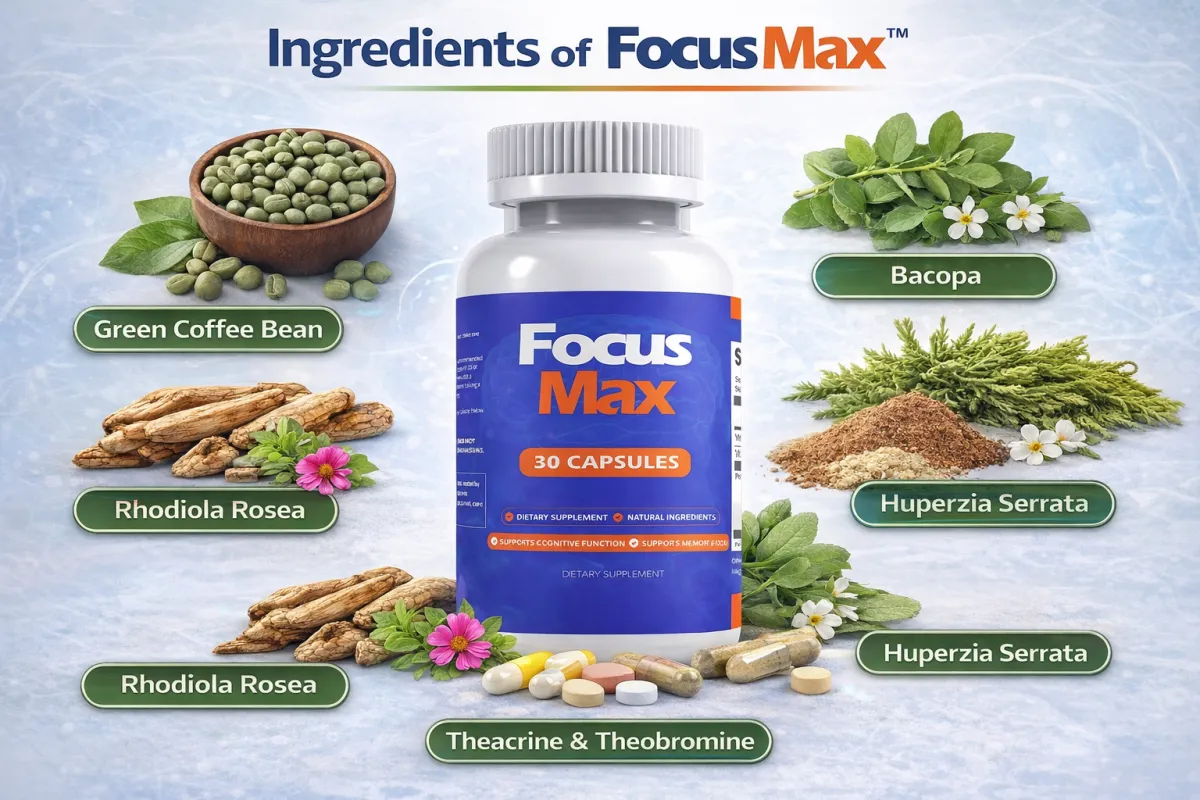  Ingredients Of FocusMax