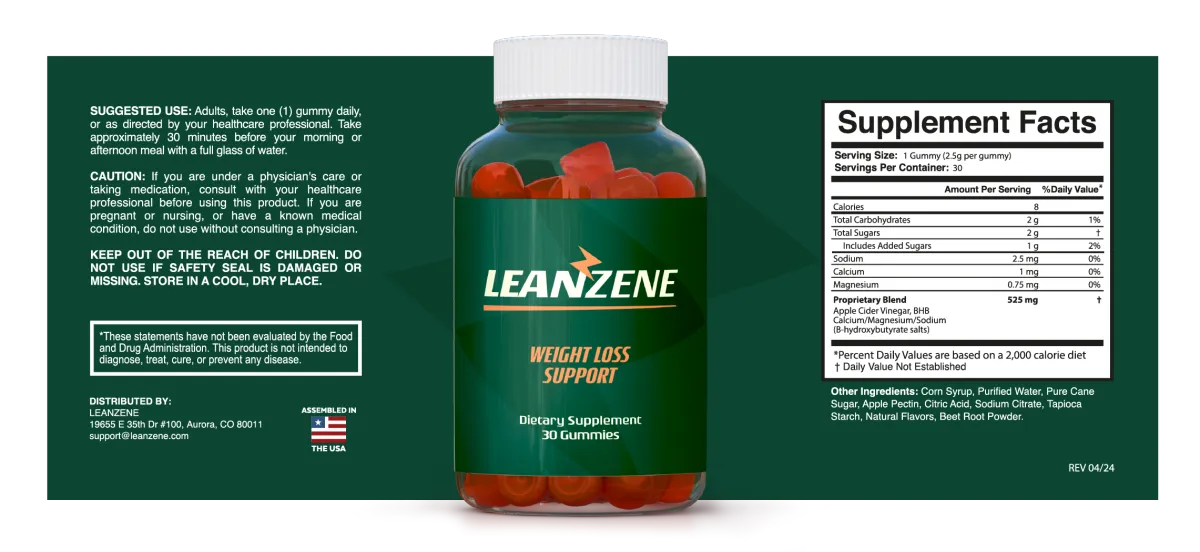 Leanzene weghit loss