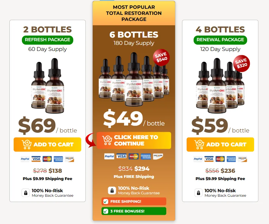 Buy Rhythmone 6 Botles