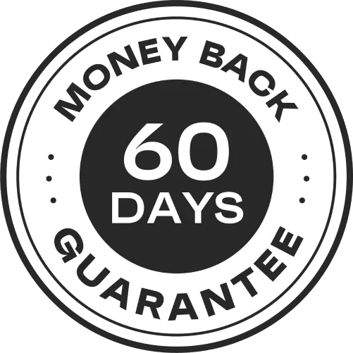60 Money Back Guarantee