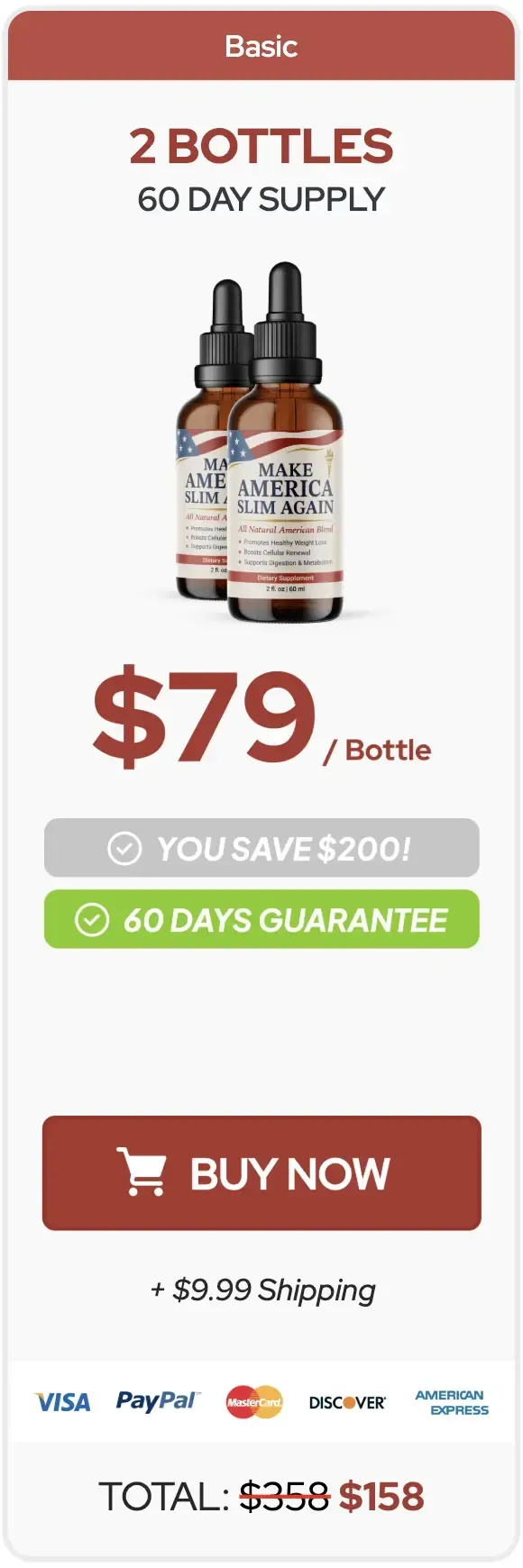 Buy Make America Slim Again 2 Bottle