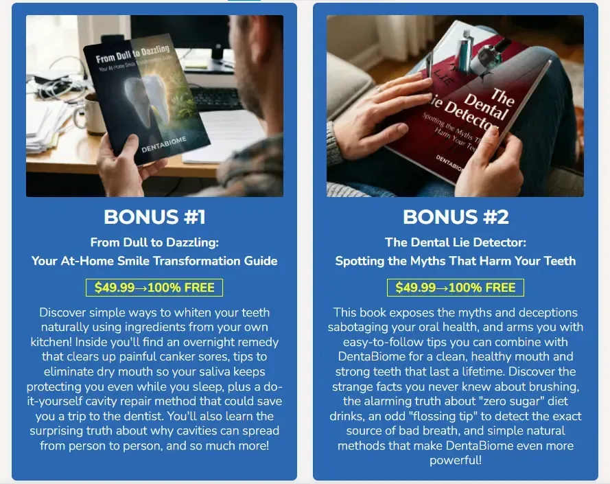 Dentabiome Bonuses 1-2