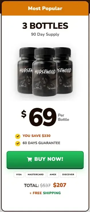 Buy Horsewood 3 Bottles