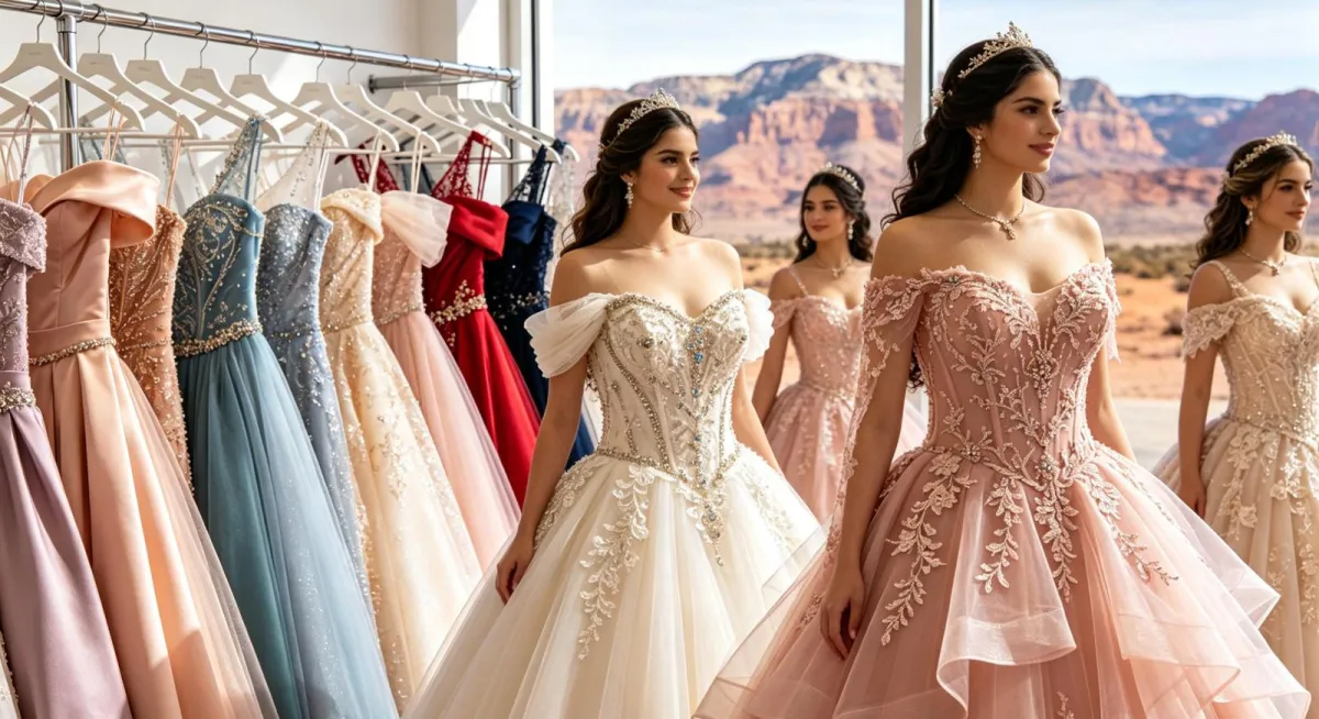 Los Diseños y Telas Más Elegantes para Quinceañeras Modernas