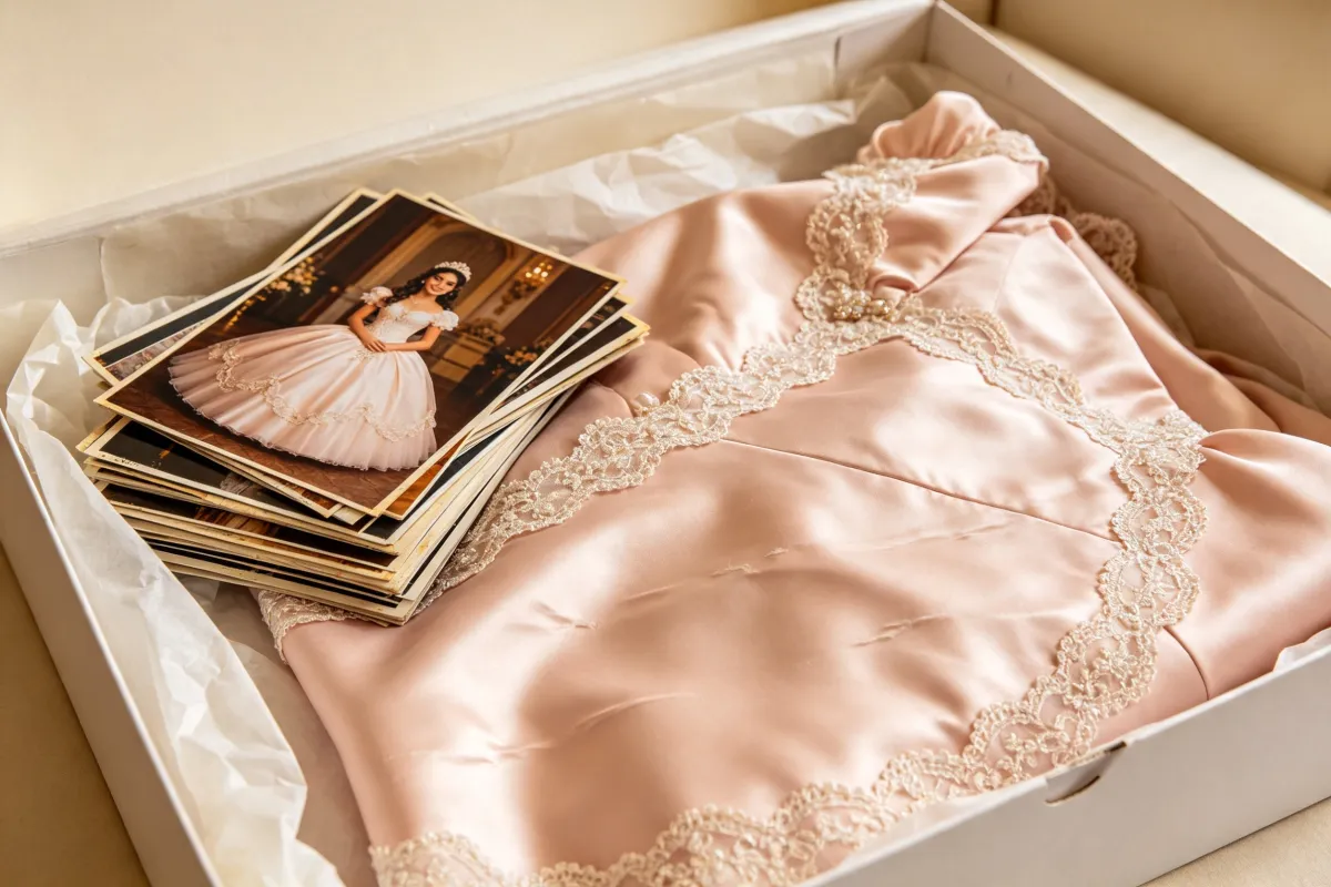 El Recuerdo Continúa: Cómo Conservar el Vestido y las Fotos de tu Quinceañera