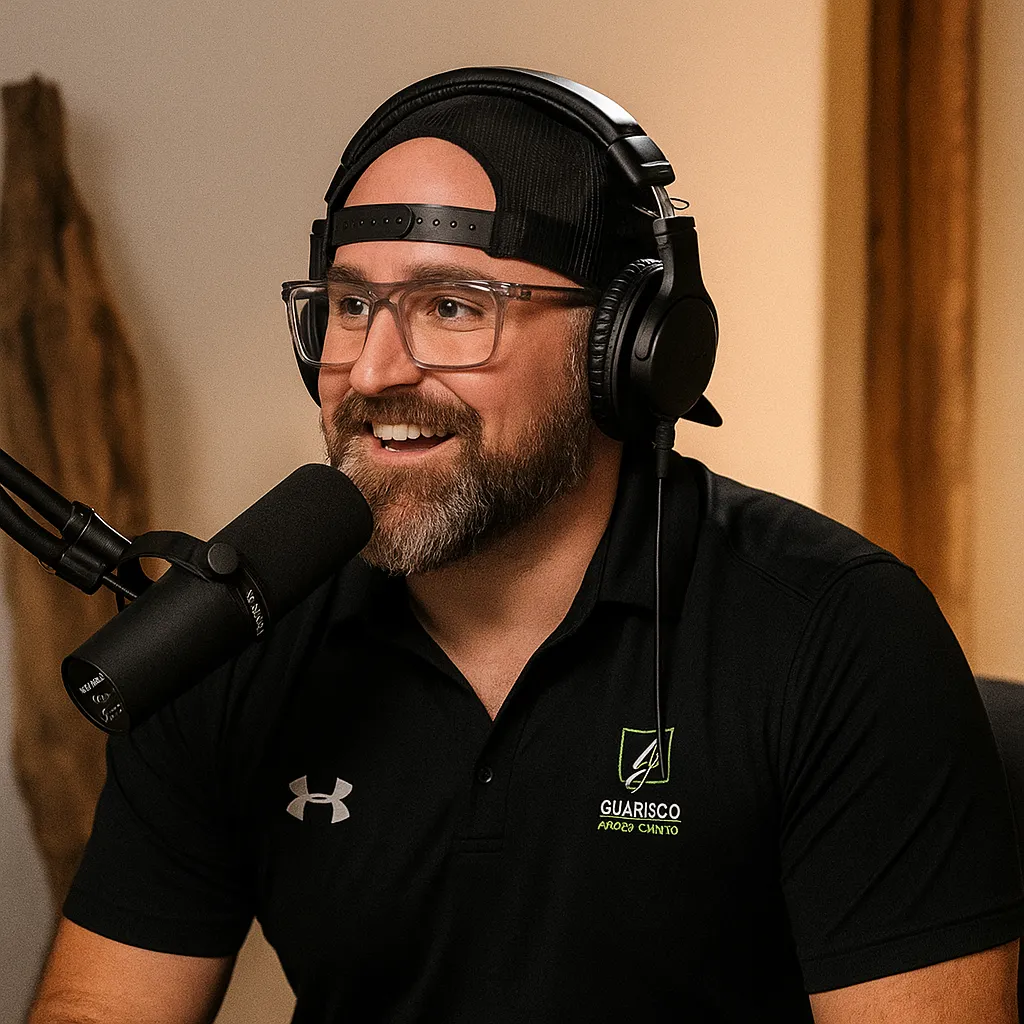 Gregory Podcasting AI Photo