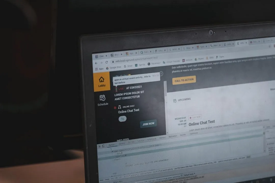 laptop screen with tabs open searching for answers