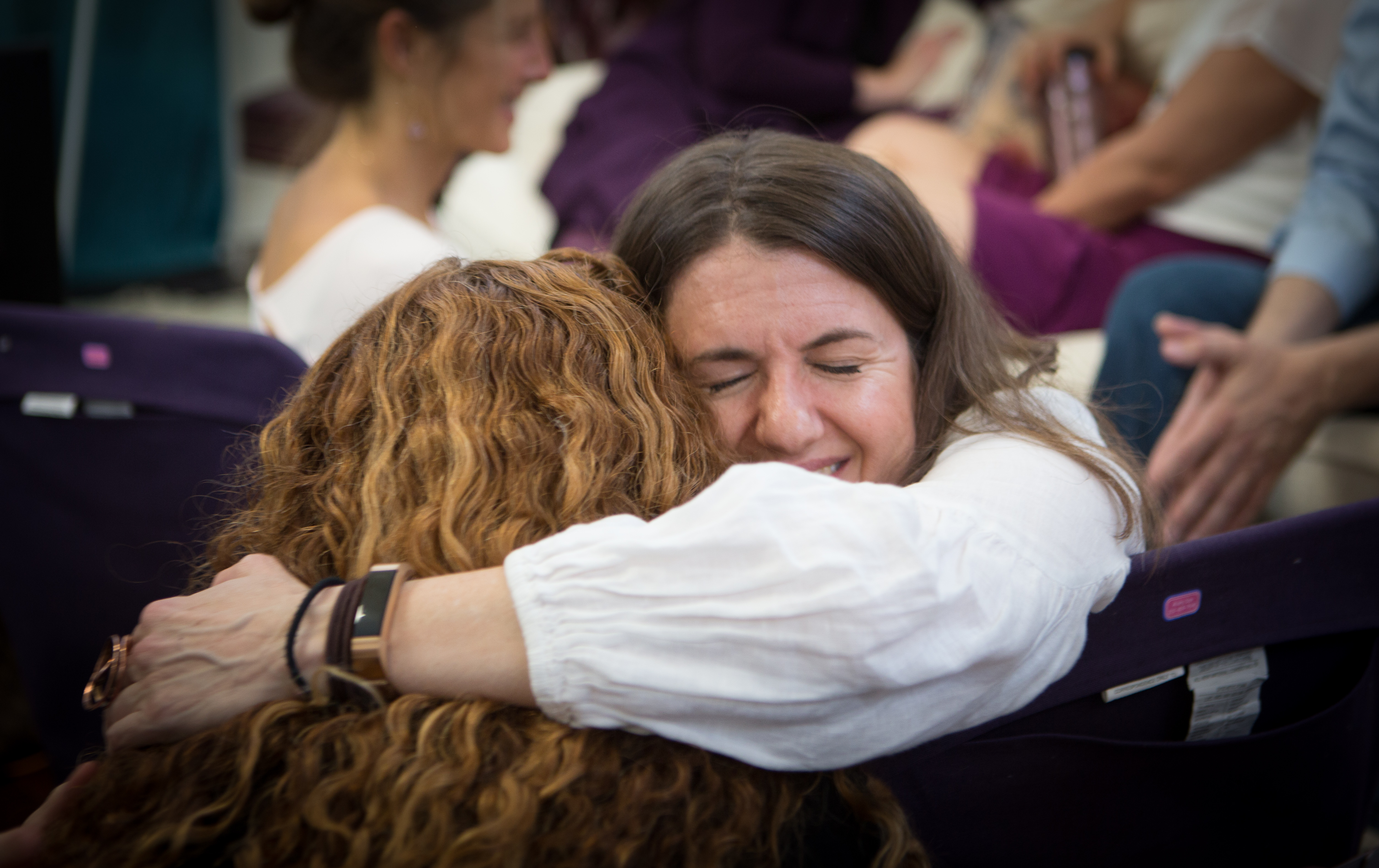 A warm, connected community lunch gathering