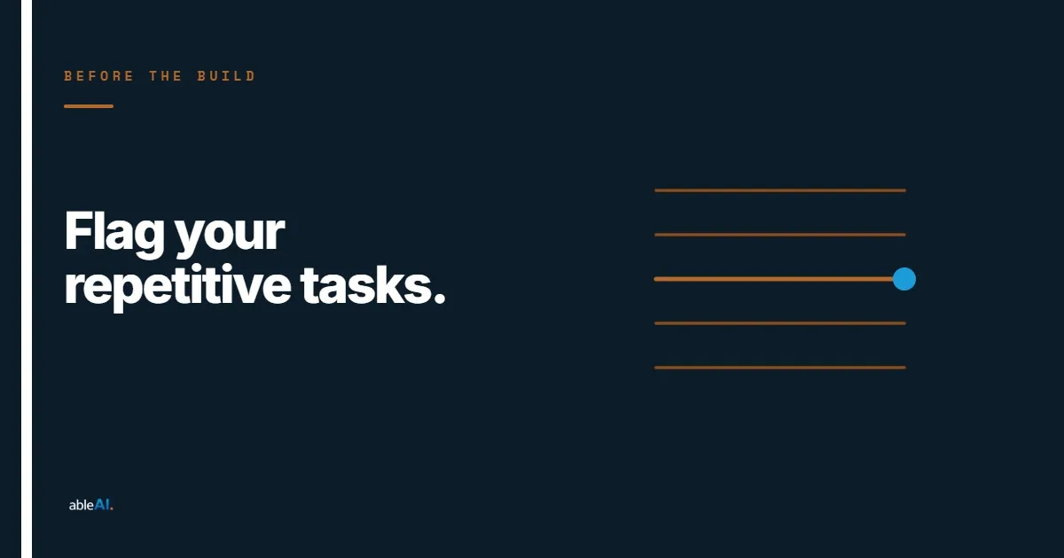 Know What's Repetitive Before You Automate