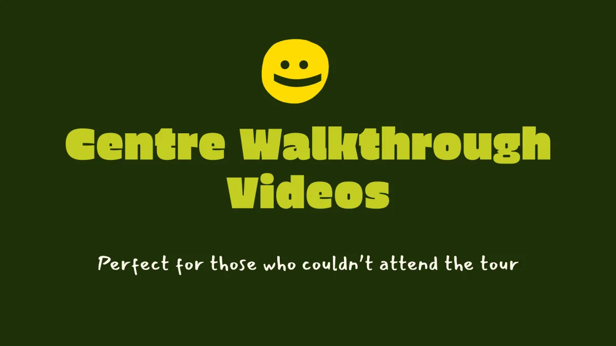 centre walkthrough videos