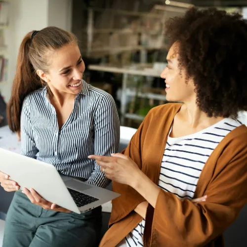 Leadership team discussion during strategic planning session