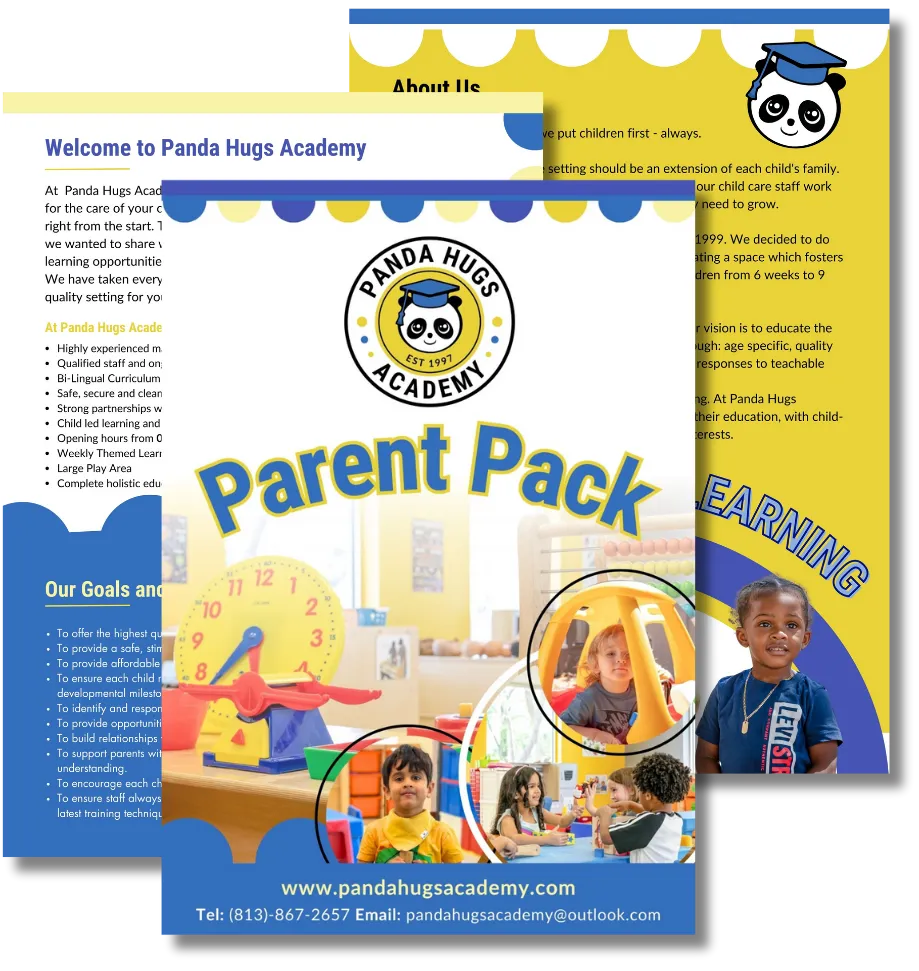 Child care parent prospectus