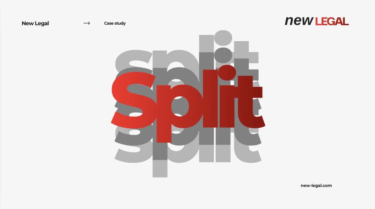 Image about splitting up