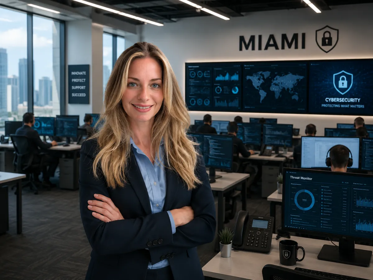IT support and cybersecurity services for Miami businesses - SecureNet MSP