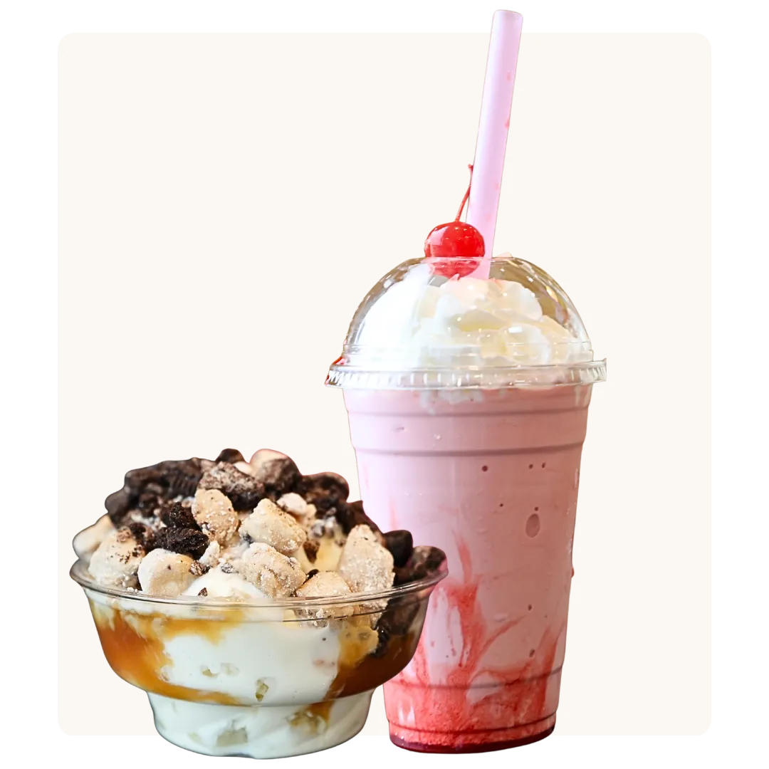 Fresh frozen custard at Michael's Pizza & More