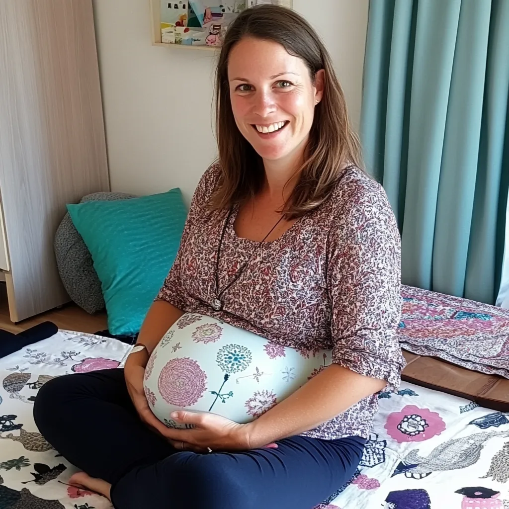 Woman at hypnobirthing class