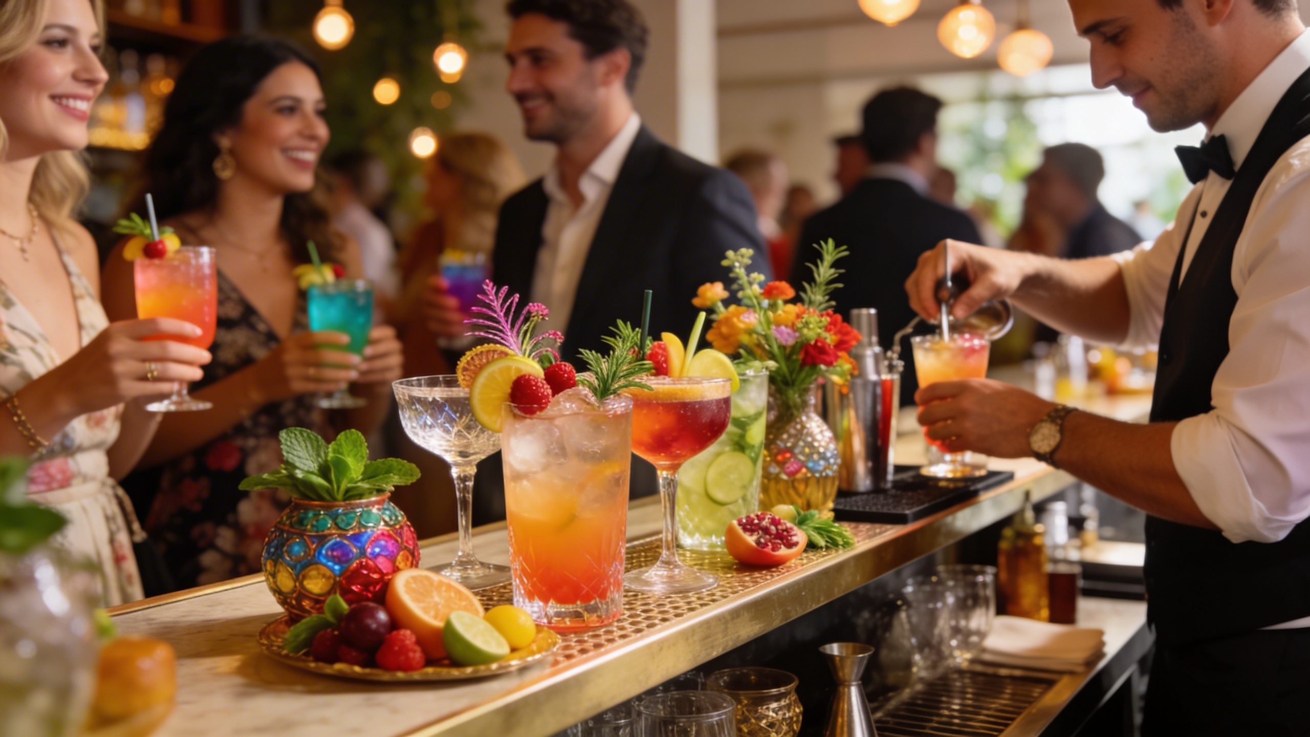 Why More Brides Are Choosing Specialty Mocktail Bars