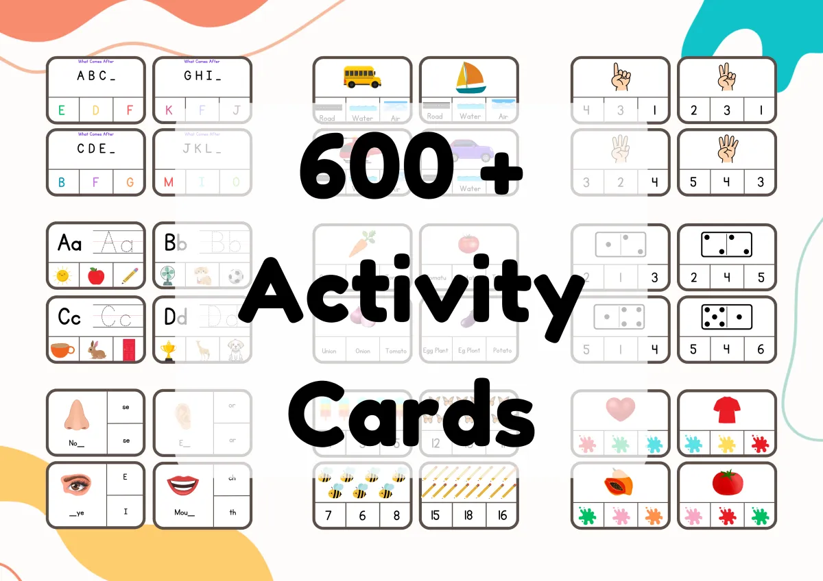 Activity Cards For Kids