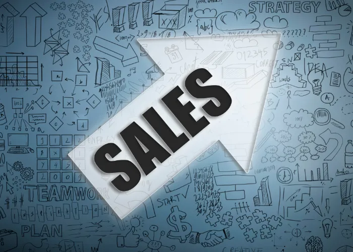 a large display of blue lights in a dark room