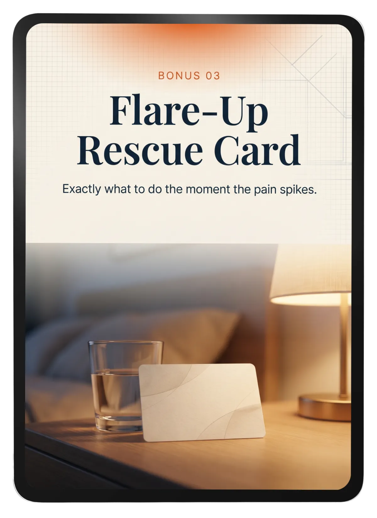 The Flare-Up Rescue Card
