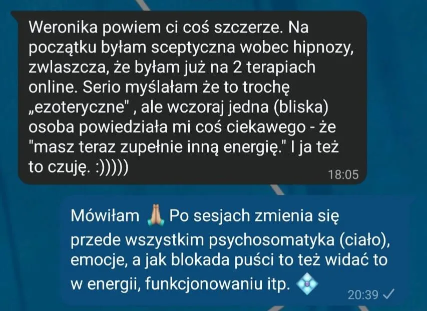 dlaczego czuję się zablokowana