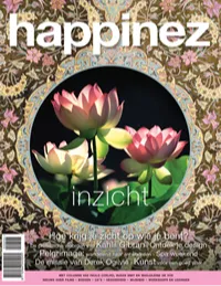 Cover van het magazine Happinez