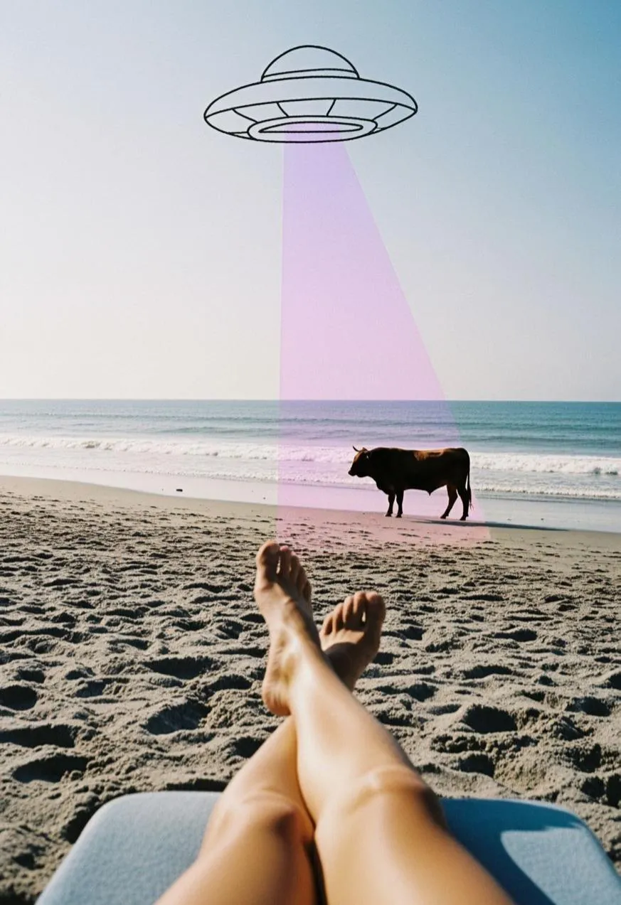 human hand holding plasma ball