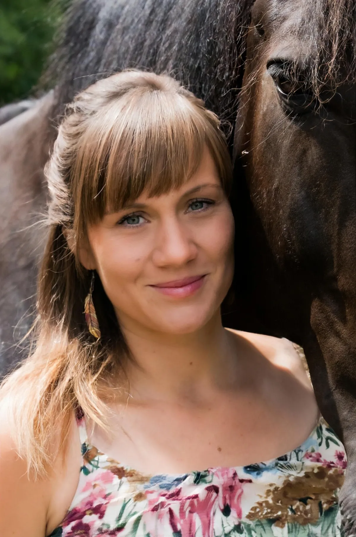 assorted-color lear hanging decor