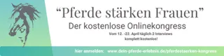 logo kongress pferde stärken frauen