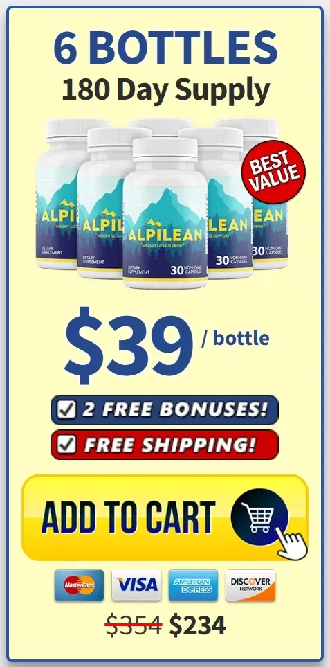 alpilean official site 6 bottle