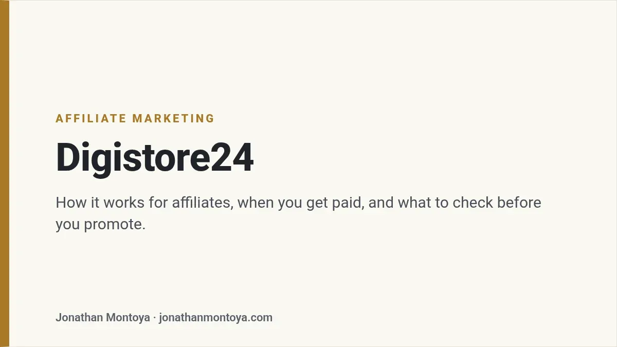Title card: Digistore24