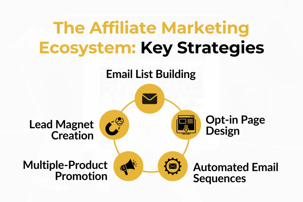 key strategies overview affiliate marketing ecosystem