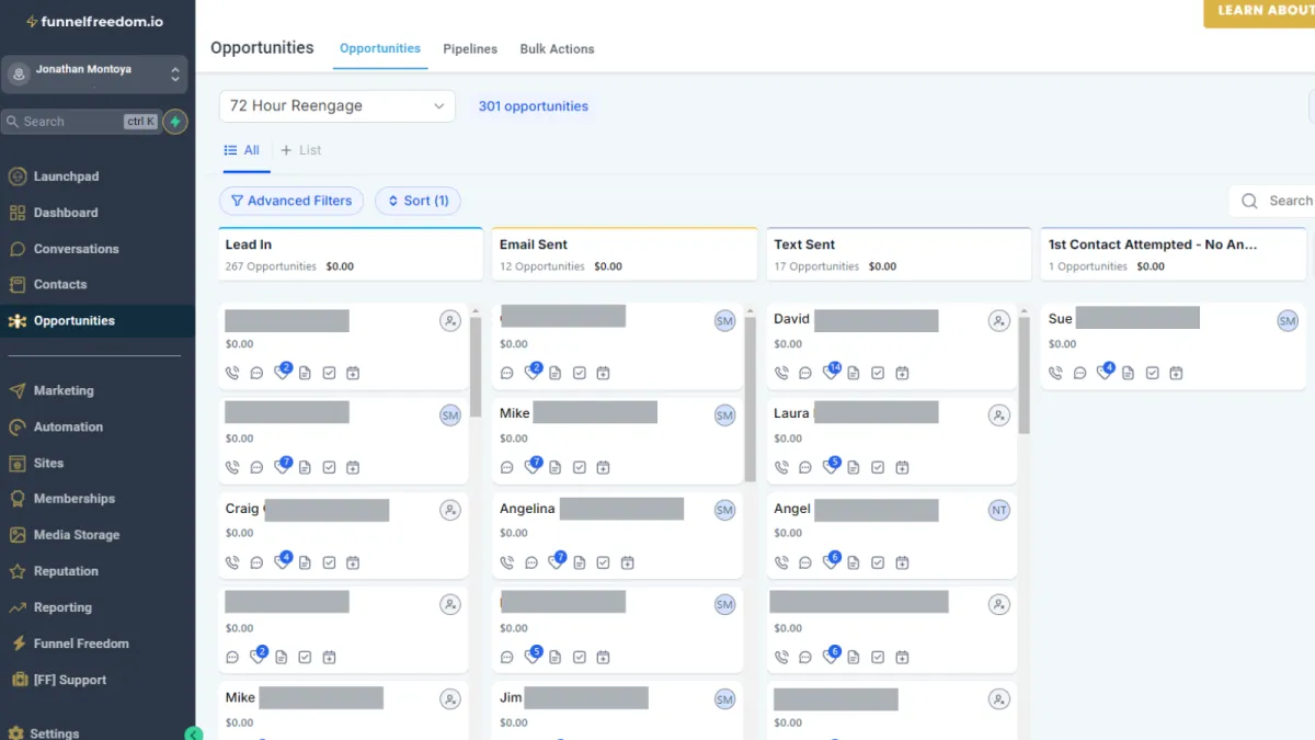 funnel-freedom-dashboard