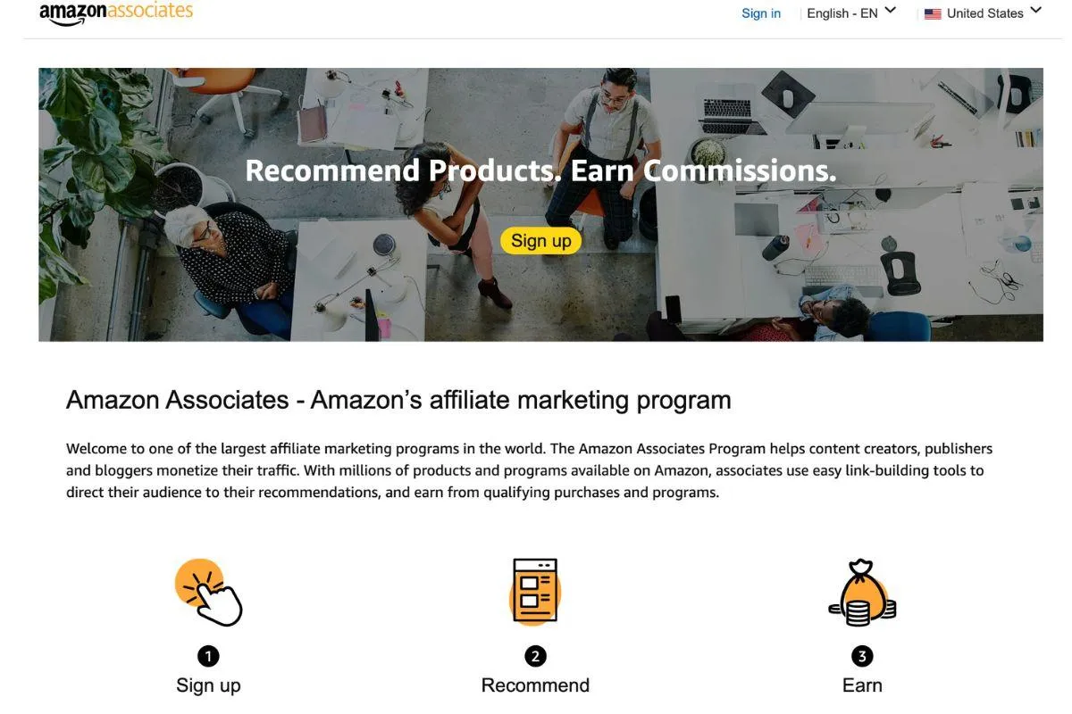 amazon-associates-website